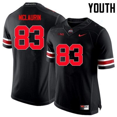 Youth Ohio State Buckeyes #83 Terry McLaurin Black Nike NCAA Limited College Football Jersey Original GQT3844NJ